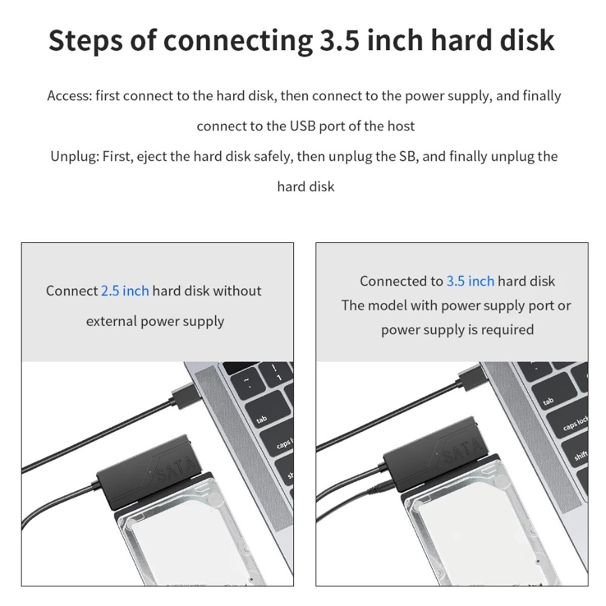 External Ssd - Cabo Adaptador SWXF SATA para USB