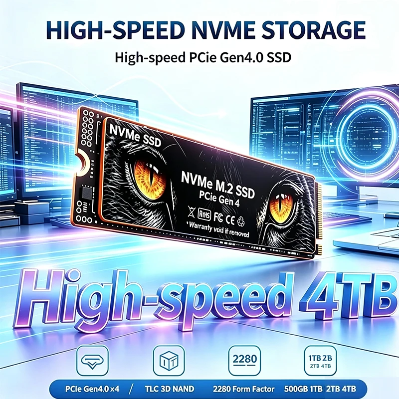 Ssd 500Gb - Novo SSD M.2 2280 NVMe, unidade