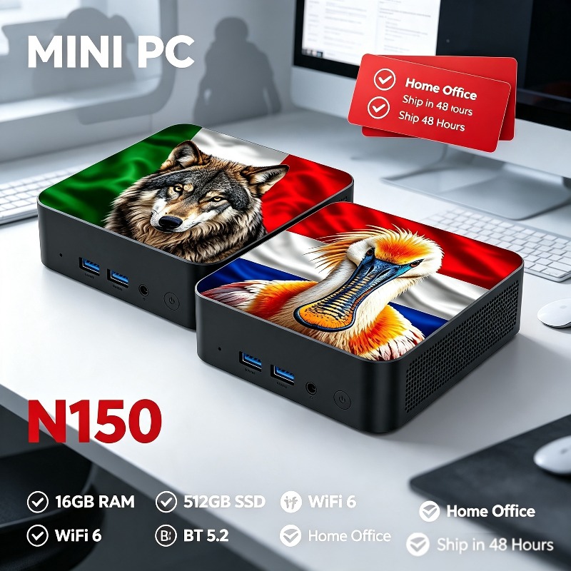 Ssd 1Tb - Novo Mini PC Intel Core N150