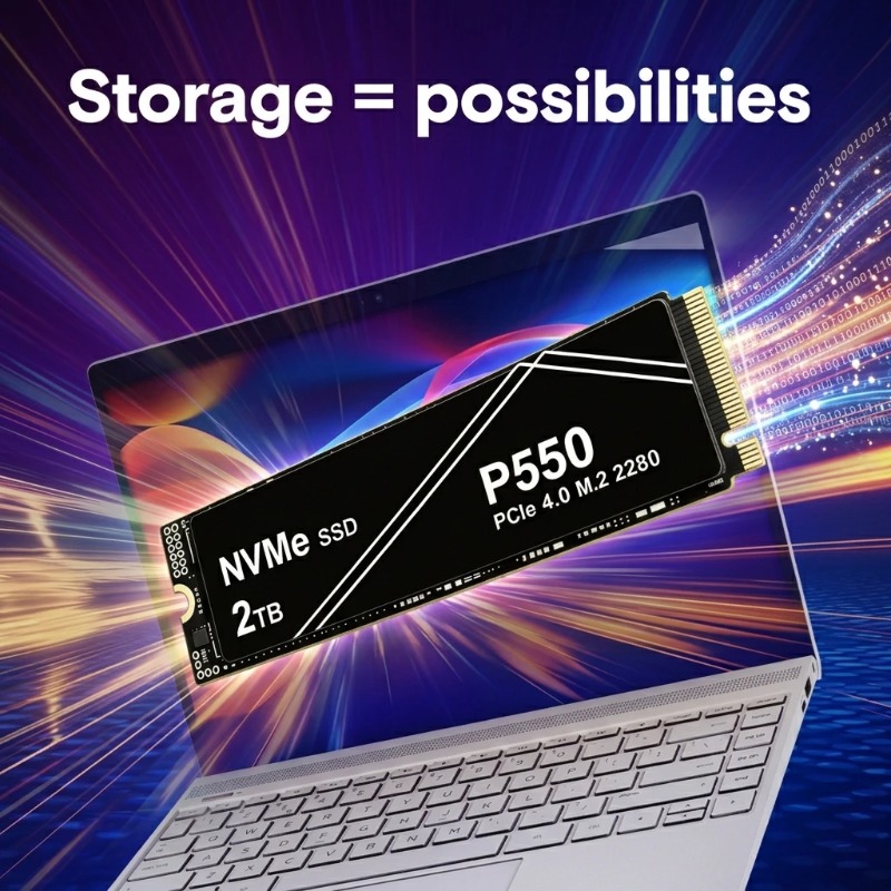 P550 500GB 1TB 2TB 4TB SSD M.2 - Ssd 500Gb avaliação e preço