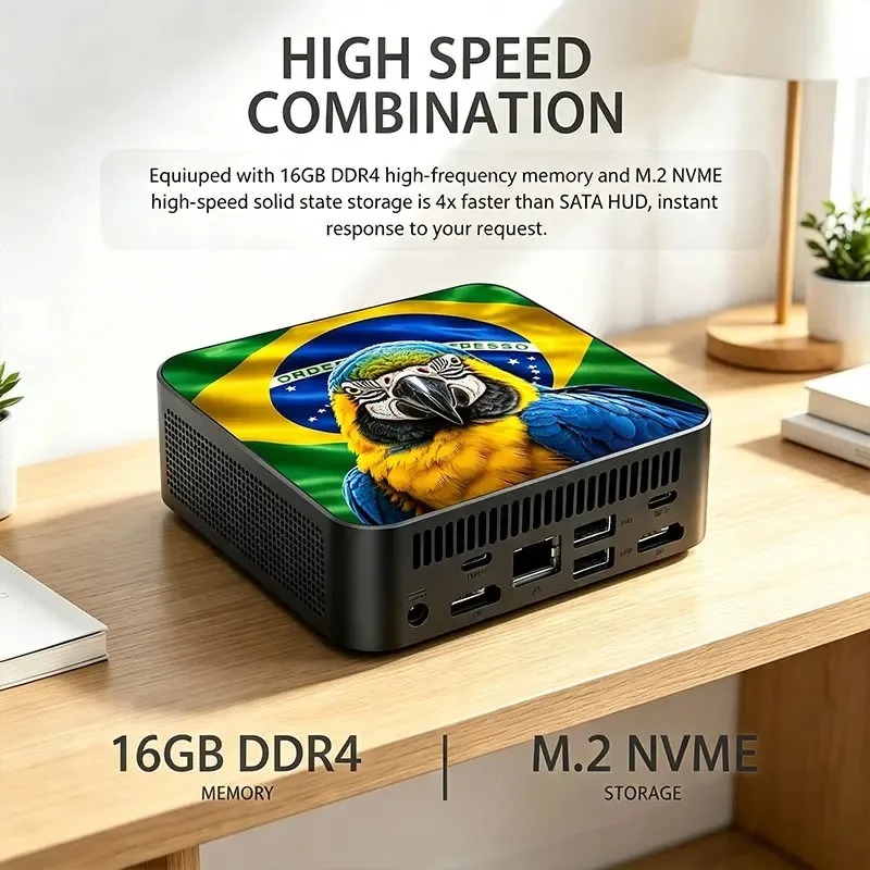 Novo Mini PC Poderoso, Computa - M.2 Ssd avaliação e preço