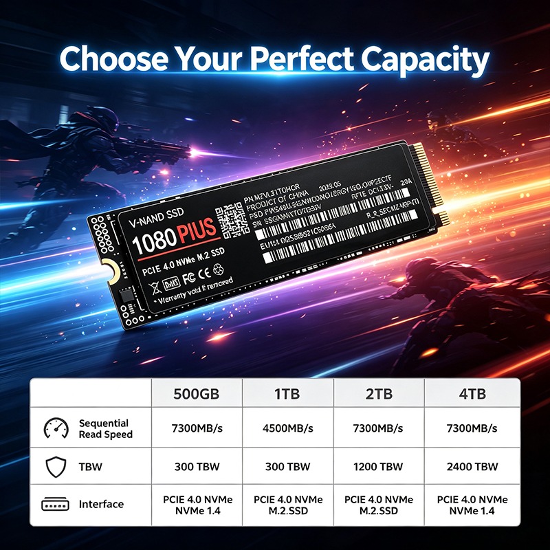 SSD Interno 1080 Plus M.2 NVMe - Ssd 500Gb avaliação e preço