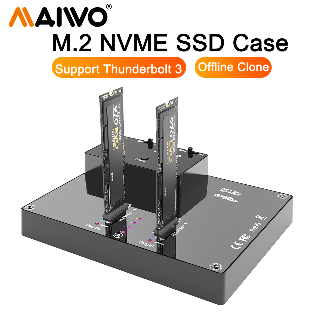 Maiwo 2 bay m2 nvme docking st - 8Tb M2 Nvme Ssd avaliação e preço