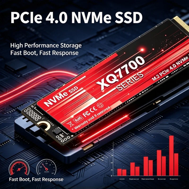XQ7700 M2 PCIe4.0 NVMe SSD 500 - Ssd 500Gb avaliação e preço