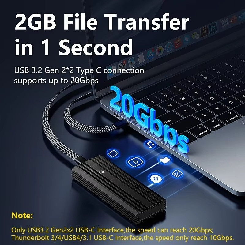 Case Externo de Alumínio EE1 p - Nvme Ssd avaliação e preço