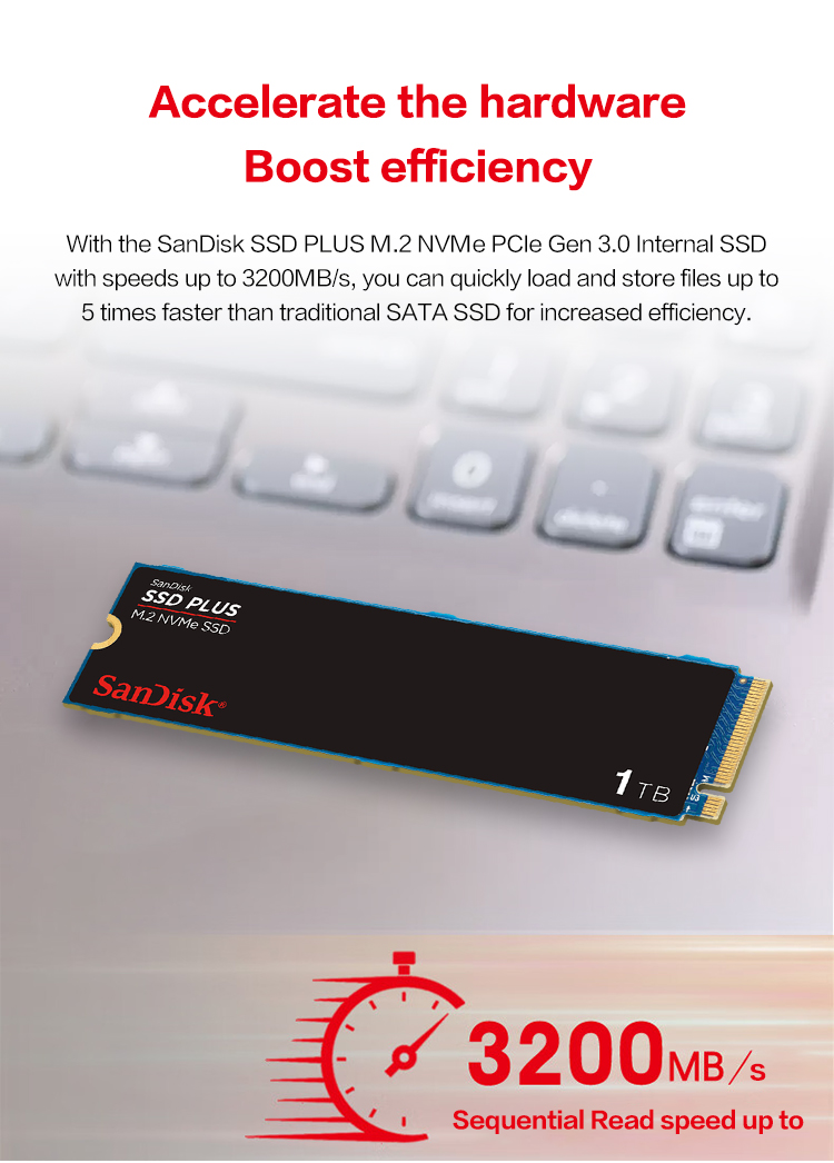 SanDisk SSD PLUS M.2 NVMe SSD  - Ssd 500Gb avaliação e preço